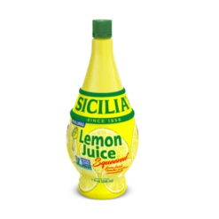 Sicilia Lemon Juice, Squeeze Bottle, Product Of Italy, 7 Oz | 206 Ml