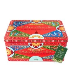 Fiasconaro Dolce & Gabbana Sicilian PISTACHIO PANETTONE IN SMALL TIN, 500 G -Piccolos Gastronomias 01 dolce and gabbana fiasconaro latta pistacchio rossa 1 71cf66f3 7e56 4db7 875e 9205743d0138