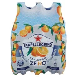 San Pellegrino L'Aranciata Zero, Orange, 1.25 Liter Plastic Bottle -Piccolos Gastronomias 1581053534 img