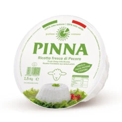 Pinna Fresh Sheep Ricotta, Made In Italy, Approx 3 Lb