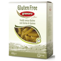 Granoro Gluten Free Fusilli, Quinoa Flour, #473, 14.1 Oz | 400g