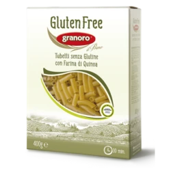 Granoro Gluten Free Tubetti, Quinoa Flour, #74, 14.1 Oz | 400g