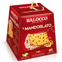 Balocco Il Mandorlato Panettone With Almonds And Sugar, 1000g