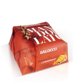Balocco Il Mandorlato Gift Wrapped Panettone With Almonds And Sugar, 1000g