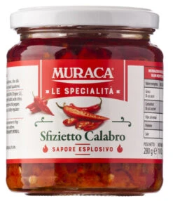 Muraca Spicy Hot Pepper Spread, 5 Oz | 140g