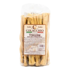 Colacchio Twisted Taralli Garlic Oil And Pepper, Aglio Olio E Peperoncino, 14.11 Oz | 400g