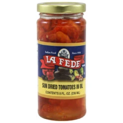 La Fede Sun-dried Tomatoes In Oil, 8 Oz | 236 Ml