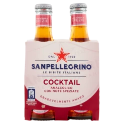 San Pellegrino Cocktail, 4 Pack X 6.75 Fl Oz, Glass