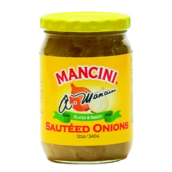 Mancini Sliced-Sweet Sauteed Onions, 12 Oz | 340g