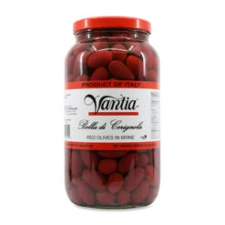 Vantia Red Cerignola Olives, 4.2 Kg | 9.3 Lb