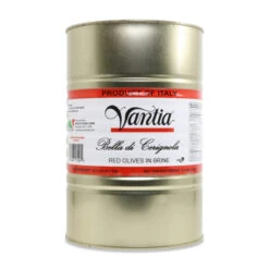 Vantia Red Cerignola Olives, 5.5 Lbs | 2.5 Kg