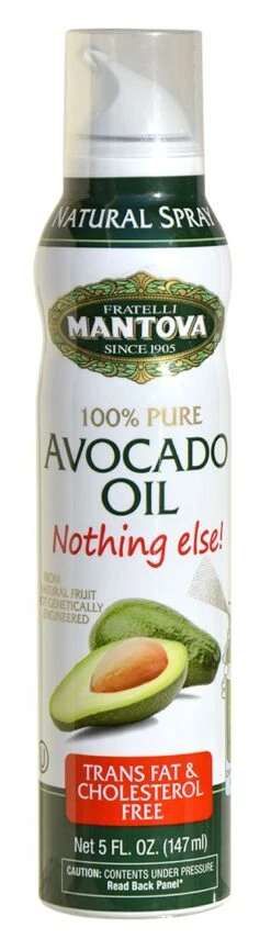 Mantova 100% Pure Avocado Oil Spray, 5 FL. OZ