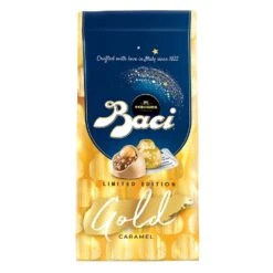 Baci Perugina, Gold Limited Edition Caramel Bag, 3.96 Oz | 112g