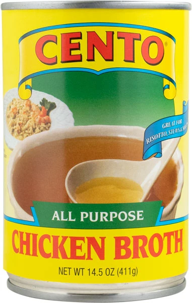Cento Chicken Broth, 14.5 Oz 1 Cento Chicken Broth, 14.5 Oz