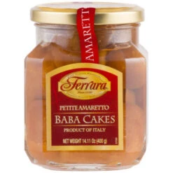 Ferrara Petite Amaretto Baba Cakes, 14.11 Oz | 400g