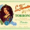 La Florentine Pistachio Torrone, Soft Nougat With Almonds & Pistachios, 7.62 Oz, 18 Pieces