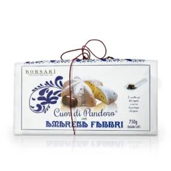 Borsari Cuor Di Pandoro With Amarena Fabbri Cherries, 26.45 Oz | 750g