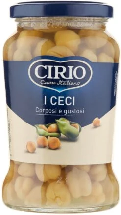 Cirio Chickpeas, Ceci Beans, 13 Oz | 370g