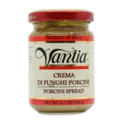 Vantia Crema Di Funghi Procini, Porcini Mushroom Spread, 4.7 Oz