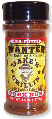 Jake's Grillin' Pork Rub, 4.5 Oz
