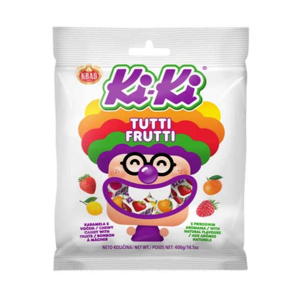 Kras Ki-Ki Tutti Frutti, 14.1 Oz | 400g