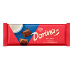 Kras Dorina Milk Chocolate Bar, 8.8 Oz | 250g