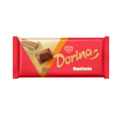 Kras Dorina Napolitanke Milk Chocolate With Cocoa Filling And Wafer, 3.5 Oz | 100g