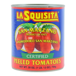 La Squisita San Marzano Italian Peeled Tomatoes, 1 Lb 12 Oz. | 28 Oz Can