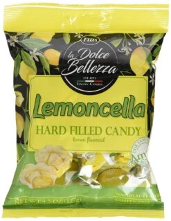 Fida Lemoncella Hard Filled Italian Candy, 4.5 Ounce | 127g