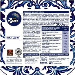 Baci Dolce Gabbana Classico Fondente Luisa, 7.05 Oz | 200g -Piccolos Gastronomias 81RlJ63Ef4L. AC SL1500