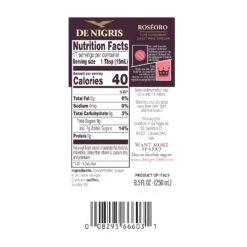 De Nigris Roseoro Sweet Wine Vinegar, 8.5 FL OZ | 250 ML -Piccolos Gastronomias 81a9MiH4VPL. SL1500