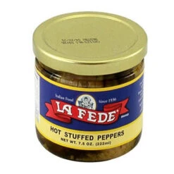La Fede Hot Stuff Peppers, 7.5 Oz