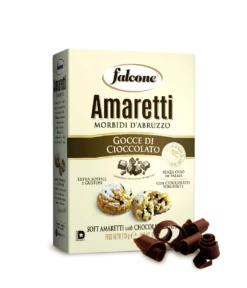 Falcone Classic Soft Amaretti With Chocolate Chips, 5.9 Oz | 170g