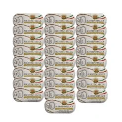Agostino Recca Flat Fillets Of Anchovies In Pure Olive Oil, 56g -Piccolos Gastronomias Agostino Ancho 56g 25pack