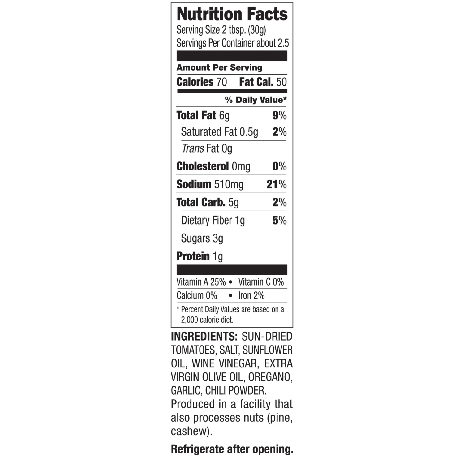Amore Sun-Dried Tomato Paste, 79g 2 Amore Sun-Dried Tomato Paste, 79g - Image 2