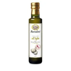 Bartolini Extra Virgin Olive Oil W/ Garlic, 8.4 Fl Oz | 250 Ml