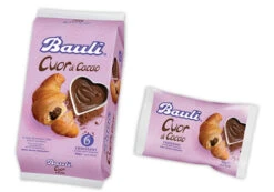 Bauli Chocolate Cocoa (Cacao) Croissant, 10.58 Oz | 300g