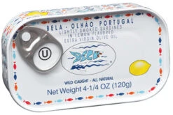 Bela Smoked Sardine Lemon Flavored Extra Virgin Olive Oil 120g