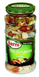 Berni Tris Di Funghi Trifolati (Tris Of Mushrooms) 280g