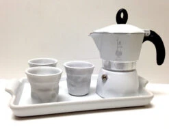 Bialetti Dama Expresso Set - White