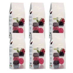 Le Preziose Jellies With Blackberry And Raspberry Juice, 7.05 Oz | 200g -Piccolos Gastronomias Blackberry and Raspberry 6pk