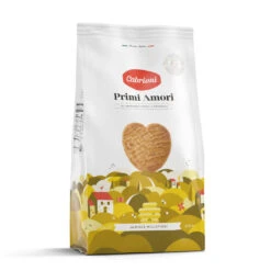 Cabrioni Primi Amori, Heart Shape Cookies, 22.9 Oz | 650g