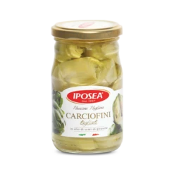 Iposea Quartered Artichokes In Oil, 10.23 Oz | 290g