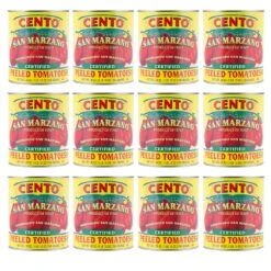 Cento San Marzano Certified Italian Peeled Tomatoes, 28 Oz -Piccolos Gastronomias Cento SanMar 28oz 12pack