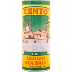 Cento Fine Sea Salt From Sicilian, 17.6 Oz | 500g