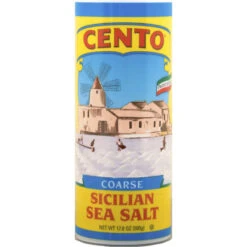 Cento Coarse Sea Salt From Sicilian, 17.6 Oz | 500g