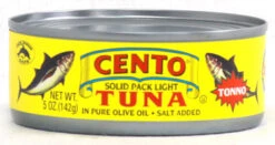 Cento Solid Packed Tuna In Olive Oil, 5-Ounce Cans (Pack Of 24) -Piccolos Gastronomias Cento Tuna 5oz 2b84abf3 c9af 498f b77f ebd10248a75d