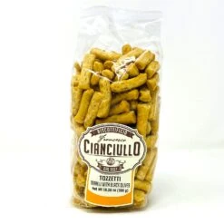 Cianciullo Tozzetti Taralli With Black Olives, 10.58 Oz | 300g