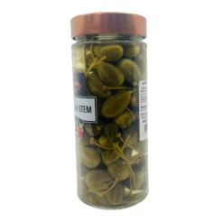 Cinquina Capers With Stem In Vinegar, Caper Fruit, 11.3 Oz | 320g -Piccolos Gastronomias Cinquina Capers 3