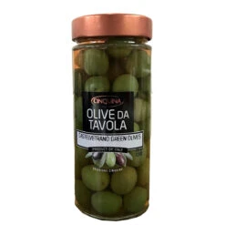 Cinquina Green Pitted Castelvetrano Olives, 11.35 Oz | 320g
